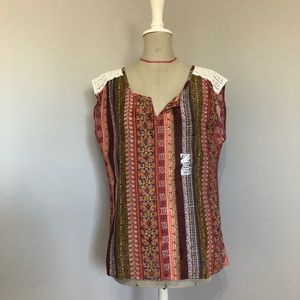 Prana Organic cotton slouchy tank top